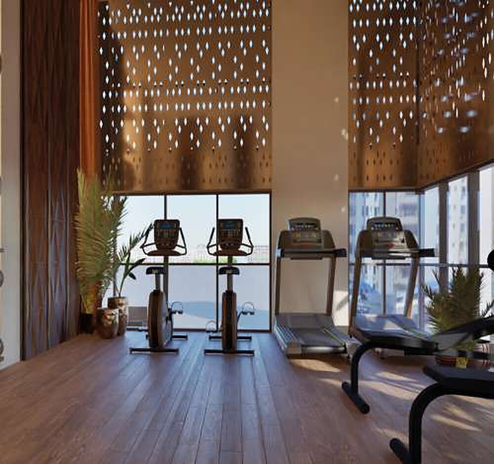 The residents’ gym